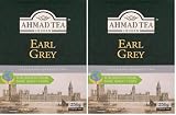 Ahmad Tea Earl Grey - Té negro de Assam y Ceilán con bergamota - Hojas de té más grandes, sueltas - 250g (Paquete de 2)