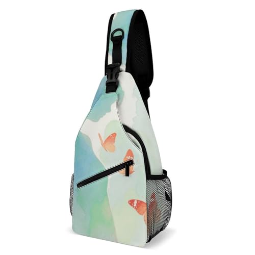 Sac de poitrine anti-piratage RFID pour running et voyage