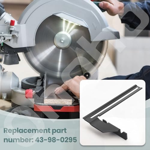 43-98-0295 Crown Stop - by Ohoho - for Milwaukee 2734-20-(H17A) M18 FUEL 10\" MITER SAW Cordless Saw - Thumbnail 6
