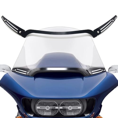 Garniture de pare-brise central moto pour virées en Road Glide Custom