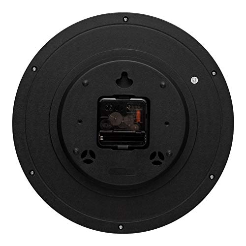 NUOVO 10" Wood Grain Round Wall Clock Silent and Not Tickling Vintage Wall Clock for Living Room Bedroom Kitchen (26cm / 10")