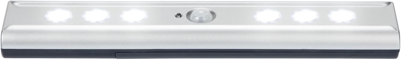 Livarno Home LED Light, front view with six LED bulbs illuminated, indicating the light is on.