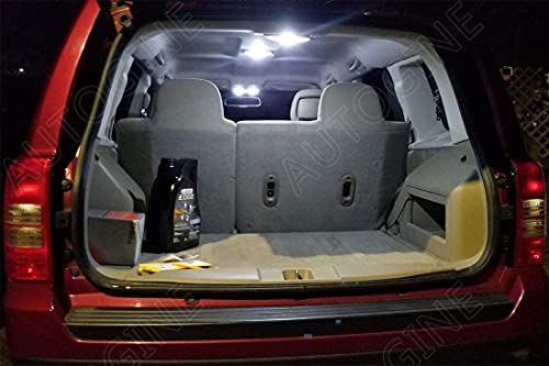 Kit de Luces LED Interiores Blancas para Jeep Compass 2007-2016 miniatura 5