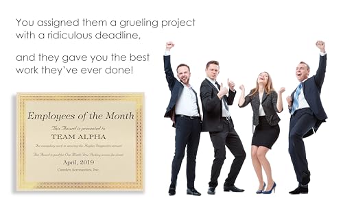 Papel com certificado de 50 folhas, borda metálica dourada, papel em branco com letras marfim da Bet