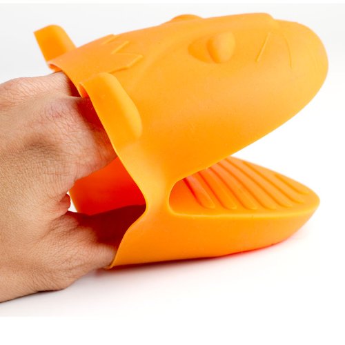 Kitchen Kritters Orange Cat Silicone Pot Holder #TOP2