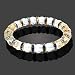 Produktbild DLIAAN Armbänder Frauen Buddha Armband Schmuck Farbige Dichtung Natürlichen Kristall Weiß Stein Perlen Yoga Fitness Mode Energie Yoga Armbänder