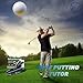 Burning&LIN Golf Putting Tutor Golf Putting Trainer Practice Straight line Putting Correct Putting Posture Accurate Putting Indoor Outdoor for Beginners Kids Adults