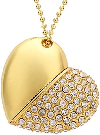 Garrulax USB Stick Herzform - 8GB/16GB/32GB | Wasserdichter Memory Stick