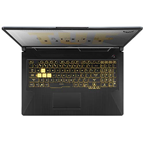 Image of ASUS TUF Gaming A17 Gaming Laptop, 17.3 inch 120Hz Full HD IPS-Type, AMD Ryzen 7 4800H, GeForce GTX 1650, 16GB DDR4, 512GB PCIe SSD + 1TB HDD, Gigabit Wi-Fi 5, Windows 10 Home, TUF706IH-ES75