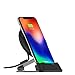 Mophie Charge Stream Desk Stand Made for Apple iPhone Xs/X, iPhone Xs Max, iPhone XR, iPhone 8 Plus, iPhone 8, Samsung, and Other Qi-Enabled Devices - Black (409901555)