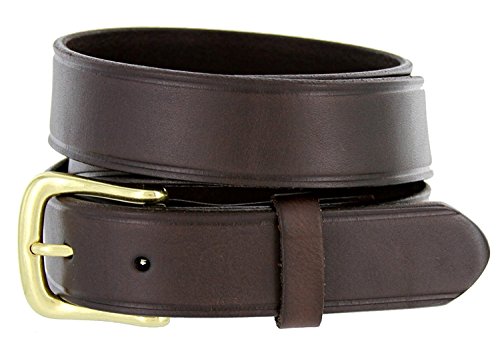 Joe's Solid 100% Leather Uniform Work Genuine Leather Jean Belt 32mm or 1-1/4
