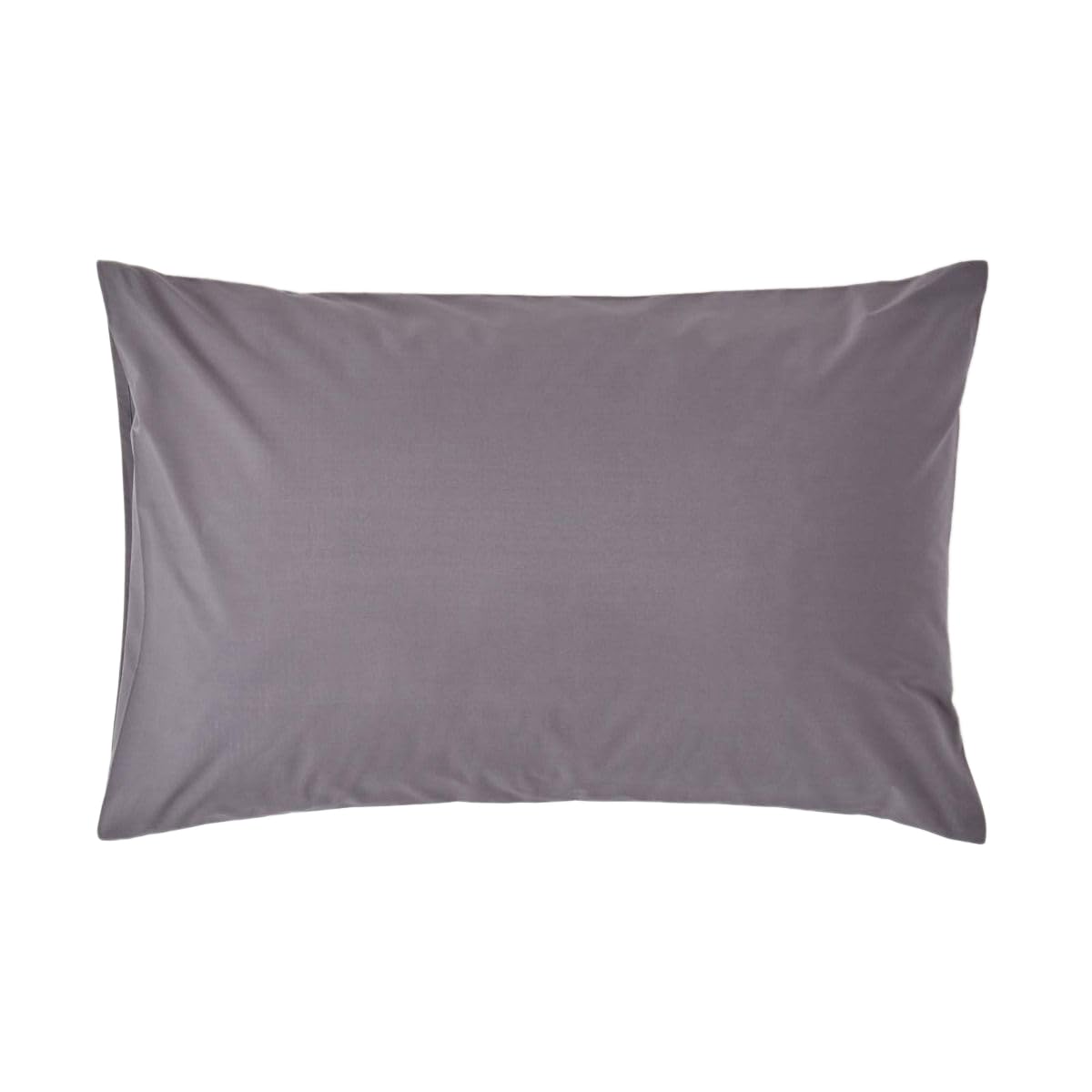 Homescapes Grey Dark Egyptian Cotton Housewife Pillowcase 200 Tc, Standard