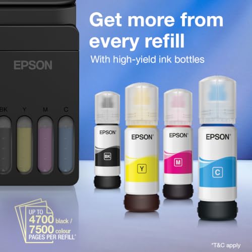 Image of Epson EcoTank L3352 (New Launch) WiFi All-in-One InkTank A4 Colour Printer, Scanner, Copier for Home & Office, 5760x1440dpi Resolution, with Wireless and Mobile Printing Feature