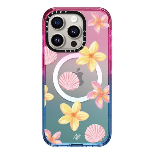 Coque iPhone 15 Pro CASETiFY anti-rayures et casse motif pastel