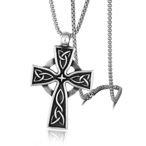 Joyería de fiesta con elegante cruz celta deslizante para regalar o lucir con distinción