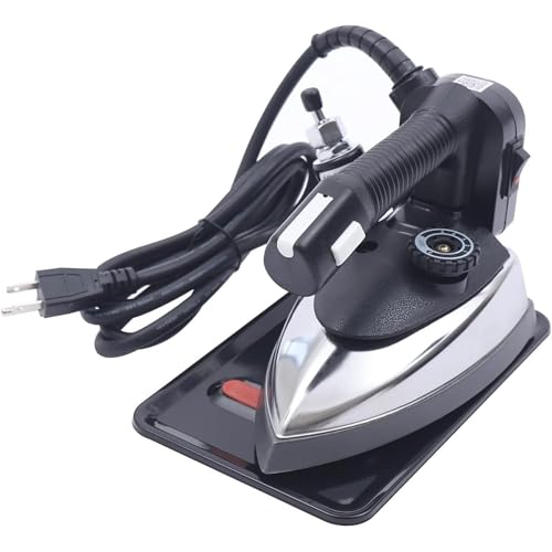 Mavdecll Ferro da Stiro a Vapore Elettrico Industriale, vaporizzatore per Indumenti in Tessuto Professionale da 1200 W con Serbatoio dell'Acqua da 4 Litri, intervallo di Temperatura 60~220 ℃