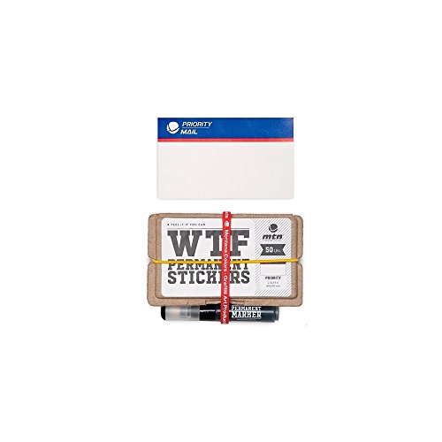 MTN WTF Permanent Stickers: Priority Mail