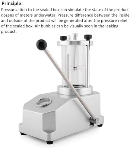 Waterproof Watch Pressure Tester - 0.3-6.0 Bar Water Resistance Tool for Watch Repair, Essential Handheld Device for Effective Watch Maintenance and Sealing image 3