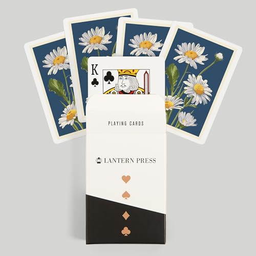 Naipes Póker Daisy Letterpress 52 cartas para adultos miniatura 6