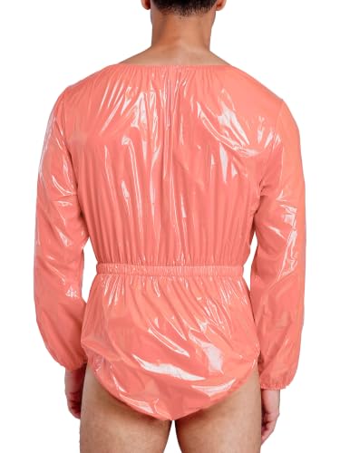 Bodysuit Impermeable Hombre Leotardo Ajustable Ajuste Ligero iiniim 2