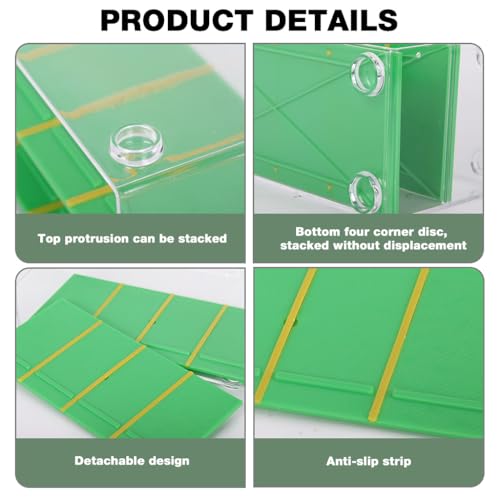 Image of HASTHIP Car Models Display Case, 2-Tier, 8-Compartment Design, Underground Garage-Inspired, Stackable Dustproof 1: 64 Racing Car Model Toy Display Holder, Collectible Racing Car Toy Holder Organizer