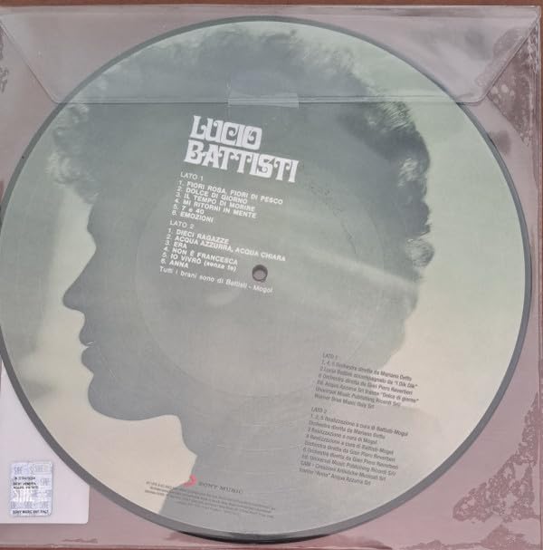 "Emozioni" Picture Disc (Ltd. Ed. 500 Numbered