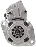 RAREELECTRICAL 24V Starter Motor Compatible with Komatsu Pc128 Fd035 Fd40zt-7 Forklift Dozer D41-E