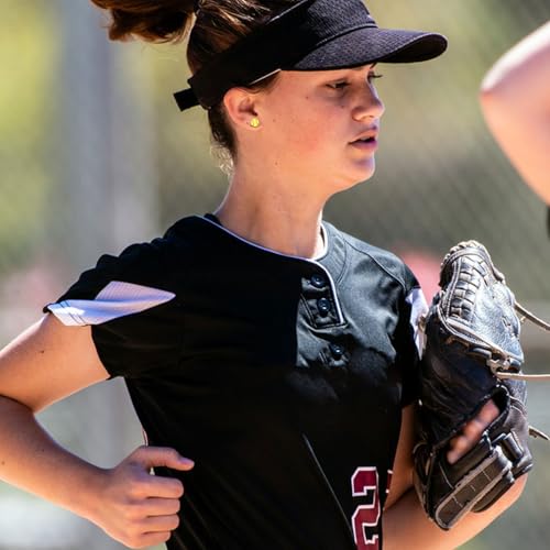 EPIRORA Sterling Silver Sports Earrings, Hypoallergenic Volleyball Softball Baseball Basketball Tennis Stud Earrings for Women Teen Mom Sport Fan Lover Gift Stocking Stuffer Accessories3