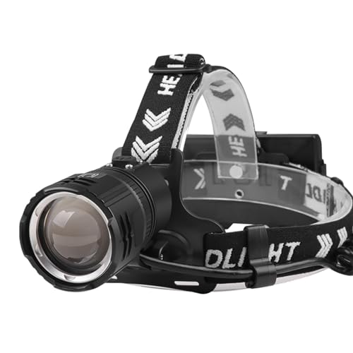Lampe frontale rechargeable ultra légère pour courir sans gêne