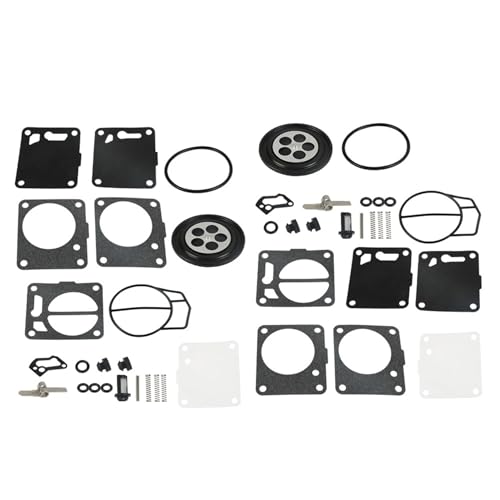2 Pack Carburetor Repair Kits Replacement for Yamaha Superjet Waverunner Wave Blaster Polaris Seadoo 650 717 720 787 800