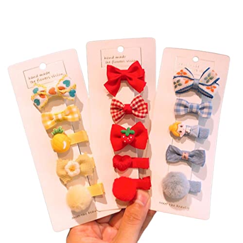 Fzbnsrko 25 Pcs Girl Hair Clips Cute,Baby Girl Hair Bows Clips Candy Barrettes Hair Clips For Girls Toddlers Kids Children(Random Styles) #TOP3