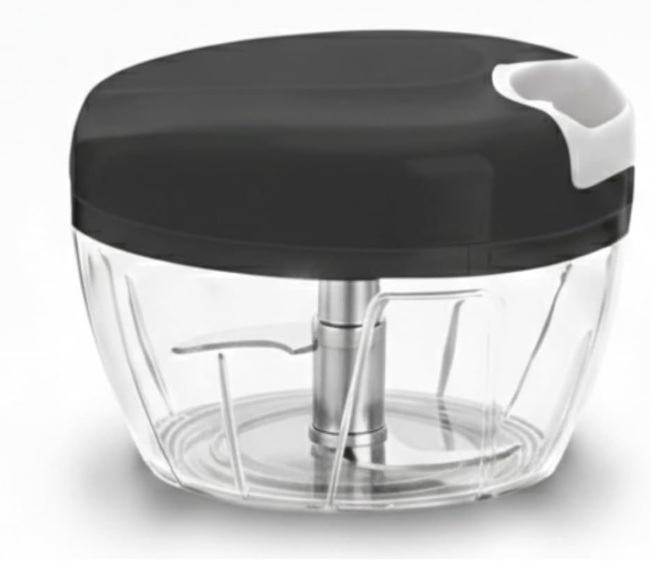 Processador Manual de Alimentos Premium 500ml Preto - Review 2026 8 Processador Manual de Alimentos Premium, 500ml, Preto