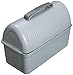 STANLEY Classic Lunch Box 10 qt | Vintage Metal Lunchbox | Durable Meal Container with Handle and Latch | Stores Food, Drinks, Thermos, Water Bottle | Hammertone Silver