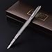 erofa HERO Metal Brushed Gray Water Ripples Fountain Pen Iridium Fine Nib 0.5mm with Original Gift Box