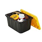 HDX 17 Gal. Storage Tough Tote in Black - Image 3