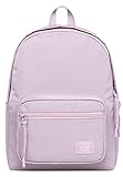 HotStyle MOREPURE 225s Small Backpack for Women & Girls, Plain Bookbag Purse Cute for Work Travel Everyday, Lavender