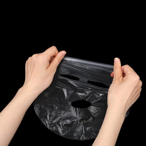 Salbsever 579112_1_E7EDFJTC 200 Sheets Disposable Plastic Face Sheet Mask thumb #1