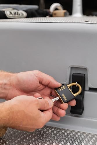 Cadenas marine Abus T84MB/20 en laiton massif noir 20 mm - 5