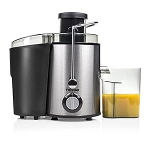 Exprimidor Tristar SC-2284 – Carcasa de acero inoxidable – Sistema antigoteo