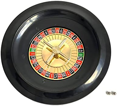 SEETOOOGAMES 10 Inches Roulette Wheel