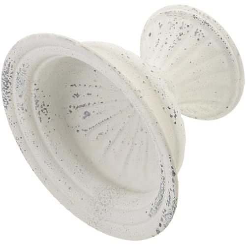 Homoyoyo Maceta Decorativa Romana de Estilo Europeo para Jardín y Balcón Maceta Vintage en Forma de Columna Diseño Retro Adecuado para Decoración de Bodas y Exteriores 1 Pieza