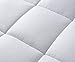 King Mattress Pad Cover Cooling Mattress Topper Pillow Top with Down Alternative Fill (8-21”Fitted Deep Pocket King Size)