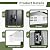 Polar Aurora 10x16 Outdoor Storage Shed, Garden Shed with Updated Frame Structure and Lockable Doors, Metal Tool Sheds for Backyard Garden Patio Lawn, White