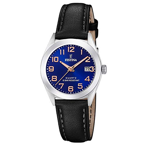Preisvergleich Produktbild Festina Damen Analog Quarz Uhr mit Leder Armband F20447 / 2