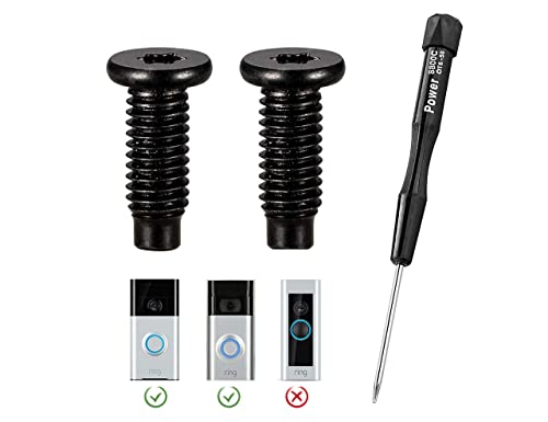 Ring Doorbell Replacement Security Screws Bolts Torx Lowes Hardware + Screwdriver Bundle