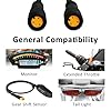 baluoqi Electric Bike 1T2 Cable Y-Splitter Extending Wire with Waterproof 3 Pin Connector Extension Cable for Ebike Light, Gear Sensor and Brake in Ebike Conversion Kit #5