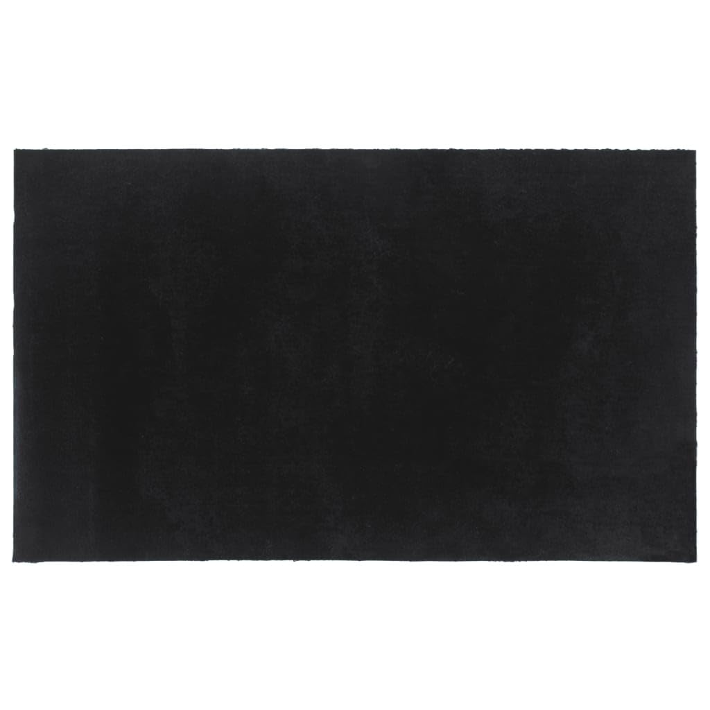 vidaXL Wycieraczka, ciemnoszara, 90x150 cm, włókno kokosowe, tuftowana