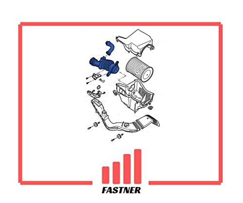 Compatibile con Ford/Volvo Focus C-Max 1.6 TDCi, C30 S40 V50 1.6 D Tubo Manicotto per Intercooler Aria Turbo 7M519A673EJ 31292488 1673571 1607484 1448610 1475090 1485712 30792123 31261508