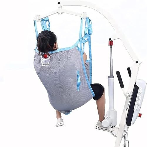 Arnés de elevación para pacientes, arnés de cuerpo completo para elevación de pacientes, arnés para inodoro, elevador de inodoro, arnés de pierna dividida para personas mayores con discapacidad (tal