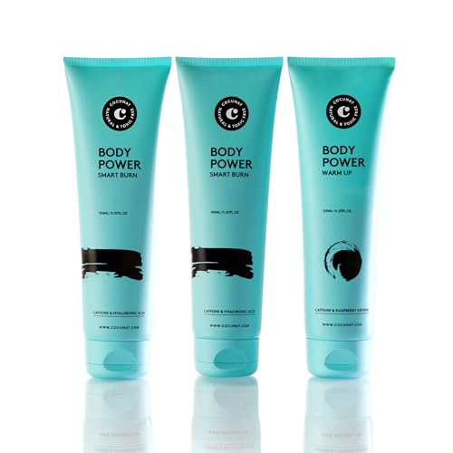 COCUNAT - Body Power Tratamiento 2 meses - Anticelulítico y Reductor Intensivo - 1x Warm Up + 2x Smart Burn - Combate Celulitis